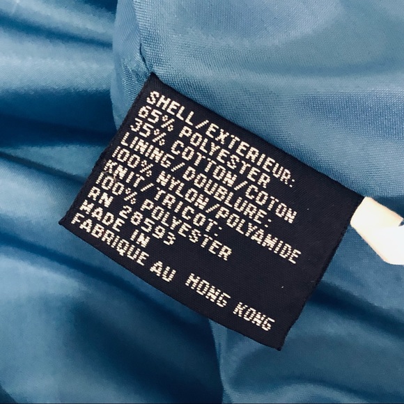 ◈SOLD◈ Vtg MEMBERS ONLY Navy Blue Racer Jacket - Mens Size 40 Windbreaker 1980s - Picture 6 of 10